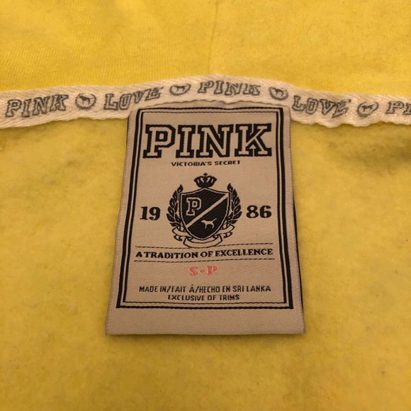 PINK! Victoria’s Secret Zip-Up Hoodie - Picture 6 of 8